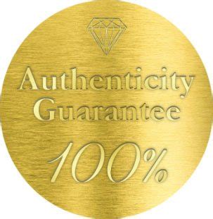 Warranty and Authenticity of your jewelry piece 